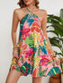 Elchic Vibrant Vibes Halter Neck Mini Dress