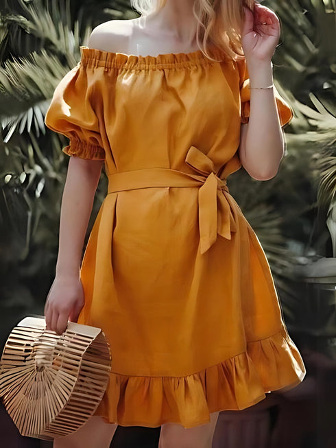 Elchic Halter Neck Mini Dress