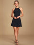 Elchic Halter Neck Black Mini Dress