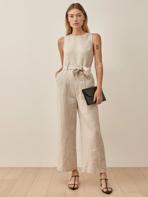 Dainty Bloom Charm Cotton Jumpsuit