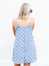 Elchic Polka Dot Blue and White Mini Dress