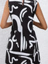 Elchic Brush Print Midi Tunic Dress