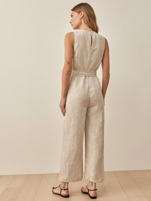 Dainty Bloom Charm Cotton Jumpsuit