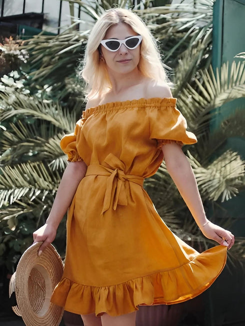 Elchic Halter Neck Mini Dress