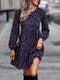 Playful Dots: Women's Keyhole Back Summer Dress