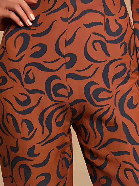 Abstract Print Co-ord Set