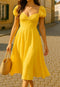 Elchic Sunny Fit And Flare Maxi Dress