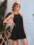 Elchic Black Casual Loose Tank Dress