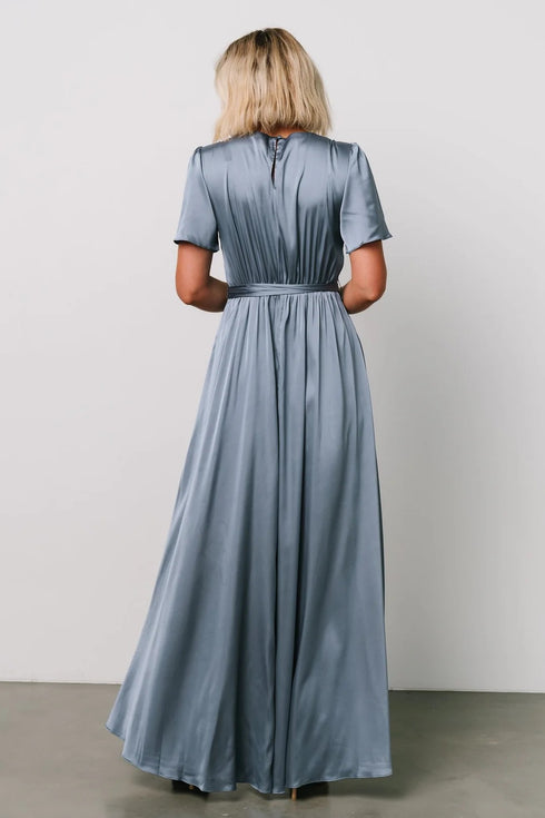 Elchic High Waist Georgette Maxi Dress