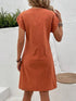 Elchic Pocketed Perfection Solid Cotton Dress