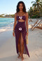 Elchic Plum Mesh Swimsuit