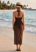 Elchic Brown Halter Neck Swimsuit