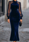 Elchic Navy Blue Mermaid Dress