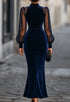 Elchic Navy Blue Mermaid Dress