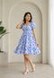 Elchic Puff Sleeve Smocked Dress