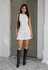 Elchic Drop Waist Mini Dress