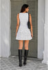 Elchic Drop Waist Mini Dress