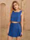 Elchic Blue Top & Flirty Skort Co-ord Set