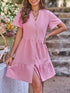 Elchic Blush Charm Ruffle Hem Dress